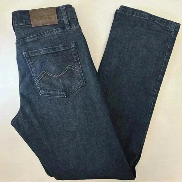 Urban Star Men’s Jeans 2 Pairs Blue Size 30 Relaxed Fit Stretch Work Jeans - Picture 15 of 15